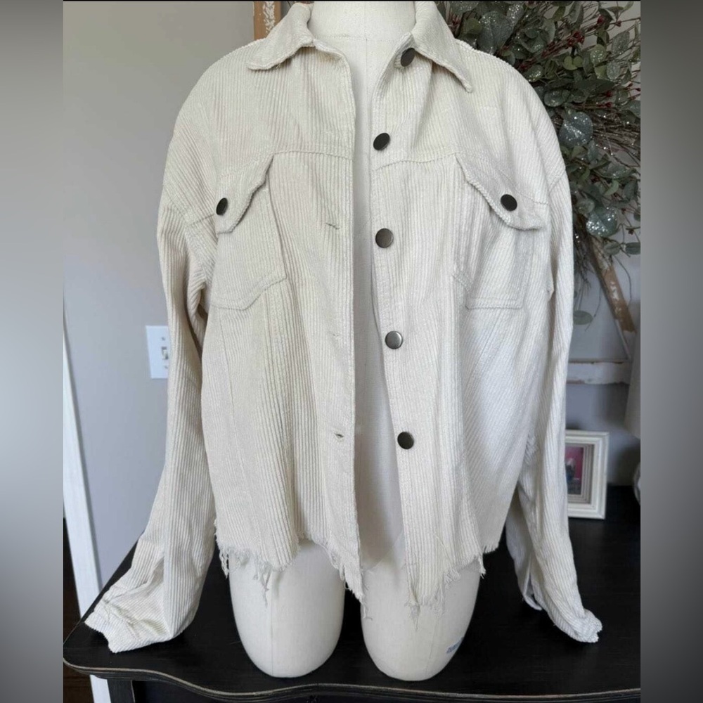 Women’s corduroy Cream Jacket